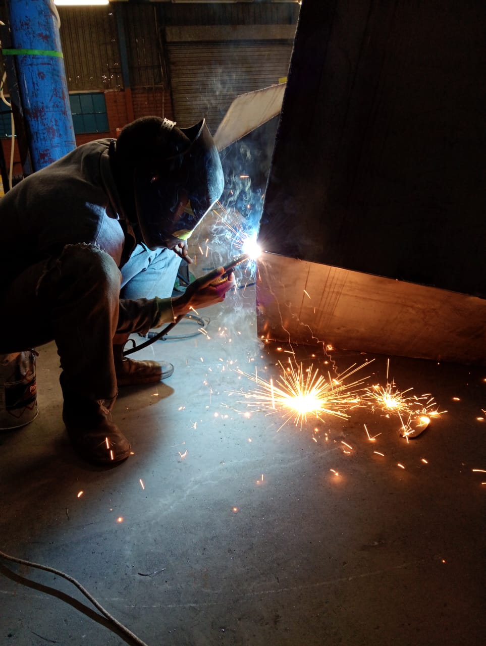 Chrome process plant fabrication
